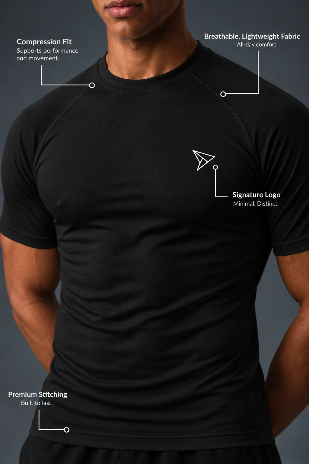 Compression Black Top